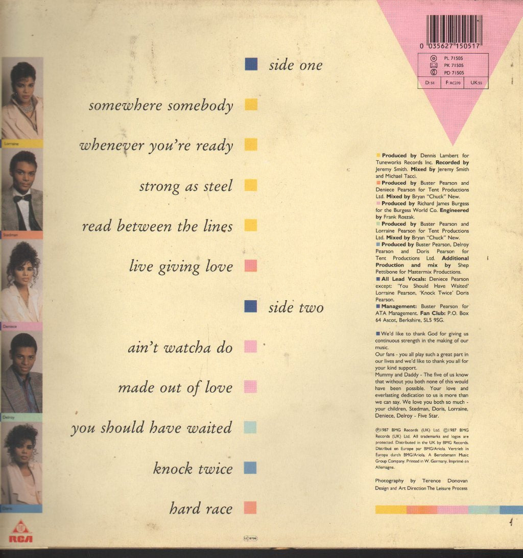 Five Star - Between The Lines - Lp