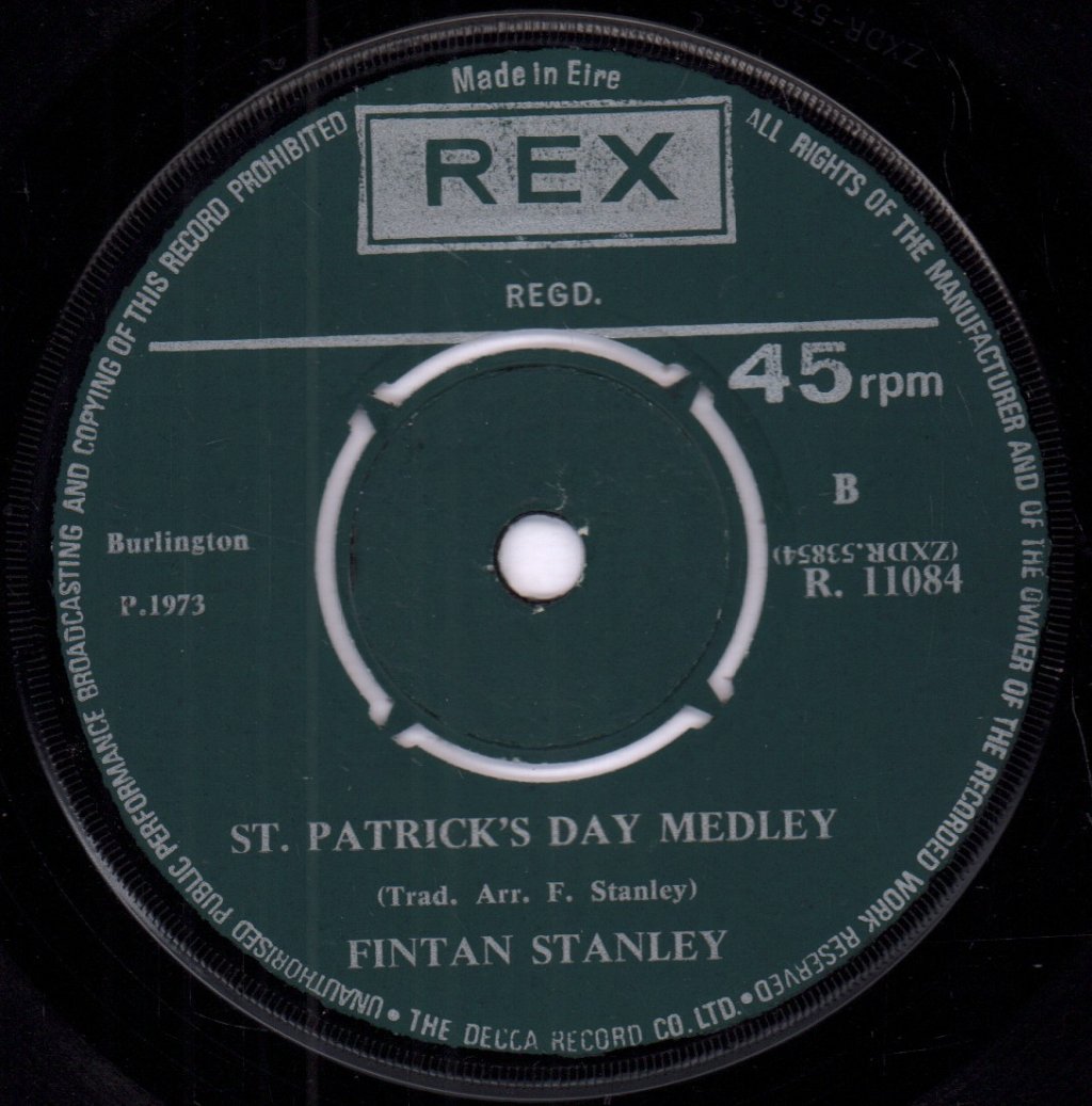 Fintan Stanley - West's Awake - 7 Inch