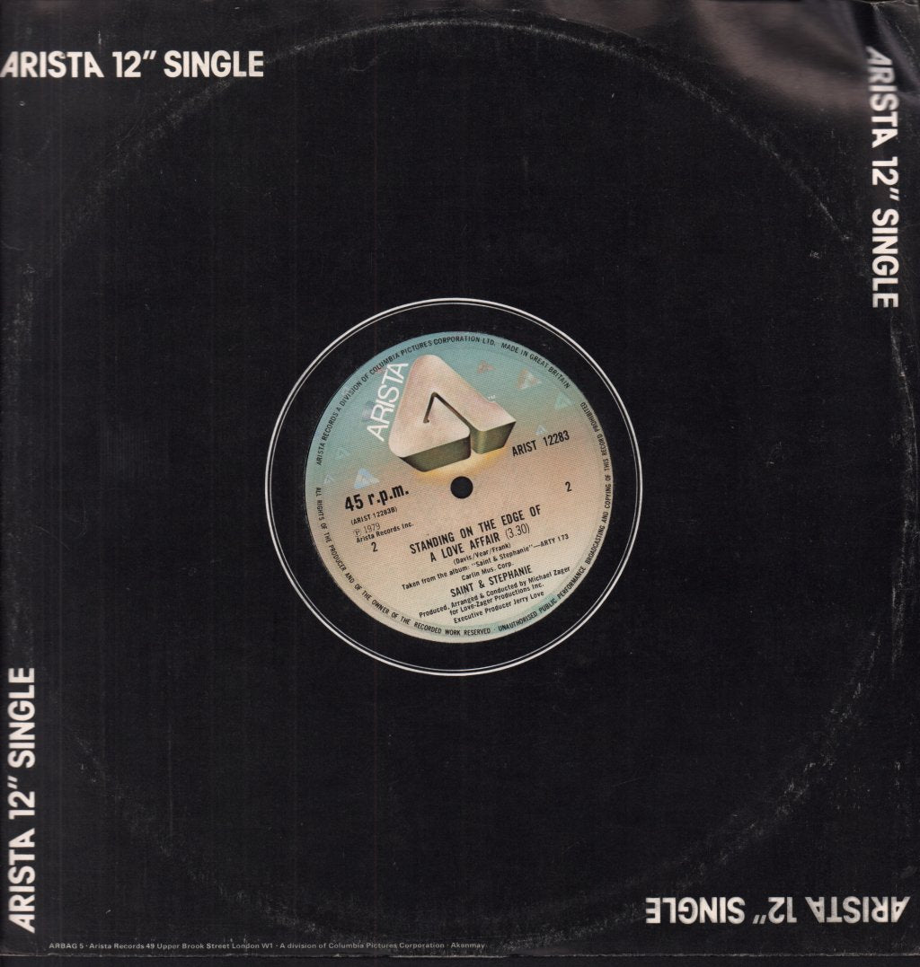 Saint And Stephanie - Gotta Keep On Dancin' - 12 Inch