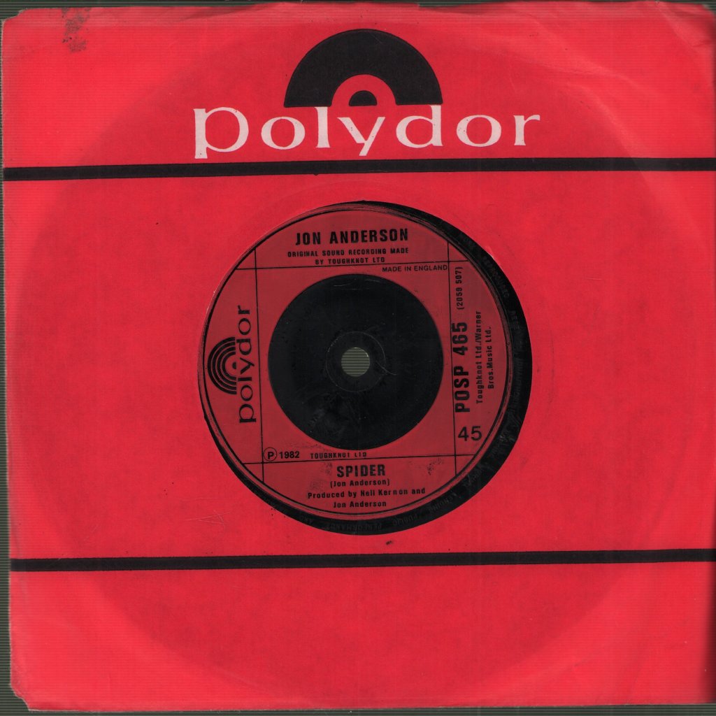 Jon Anderson - All In A Matter Of Time - 7 Inch