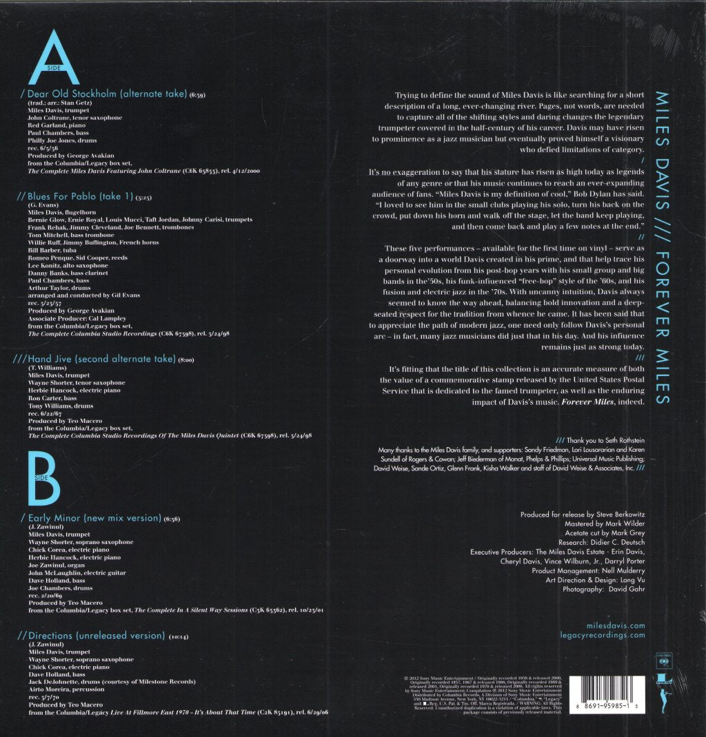 Miles Davis - Forever Miles - Lp