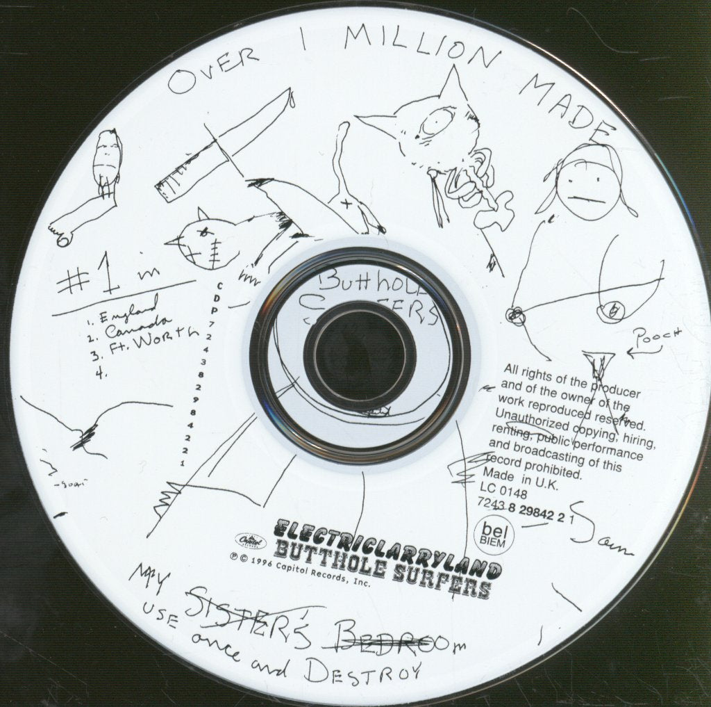 Butthole Surfers - Electriclarryland - Cd