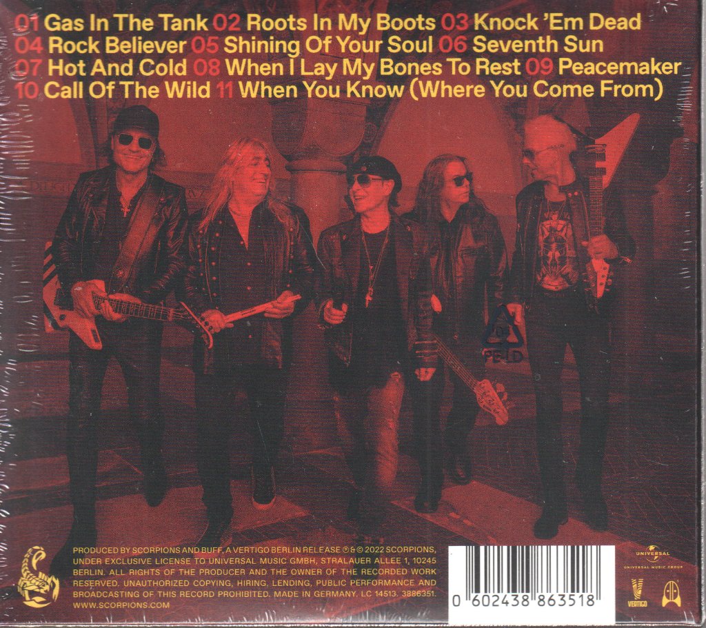 Scorpions - Rock Believer - Cd