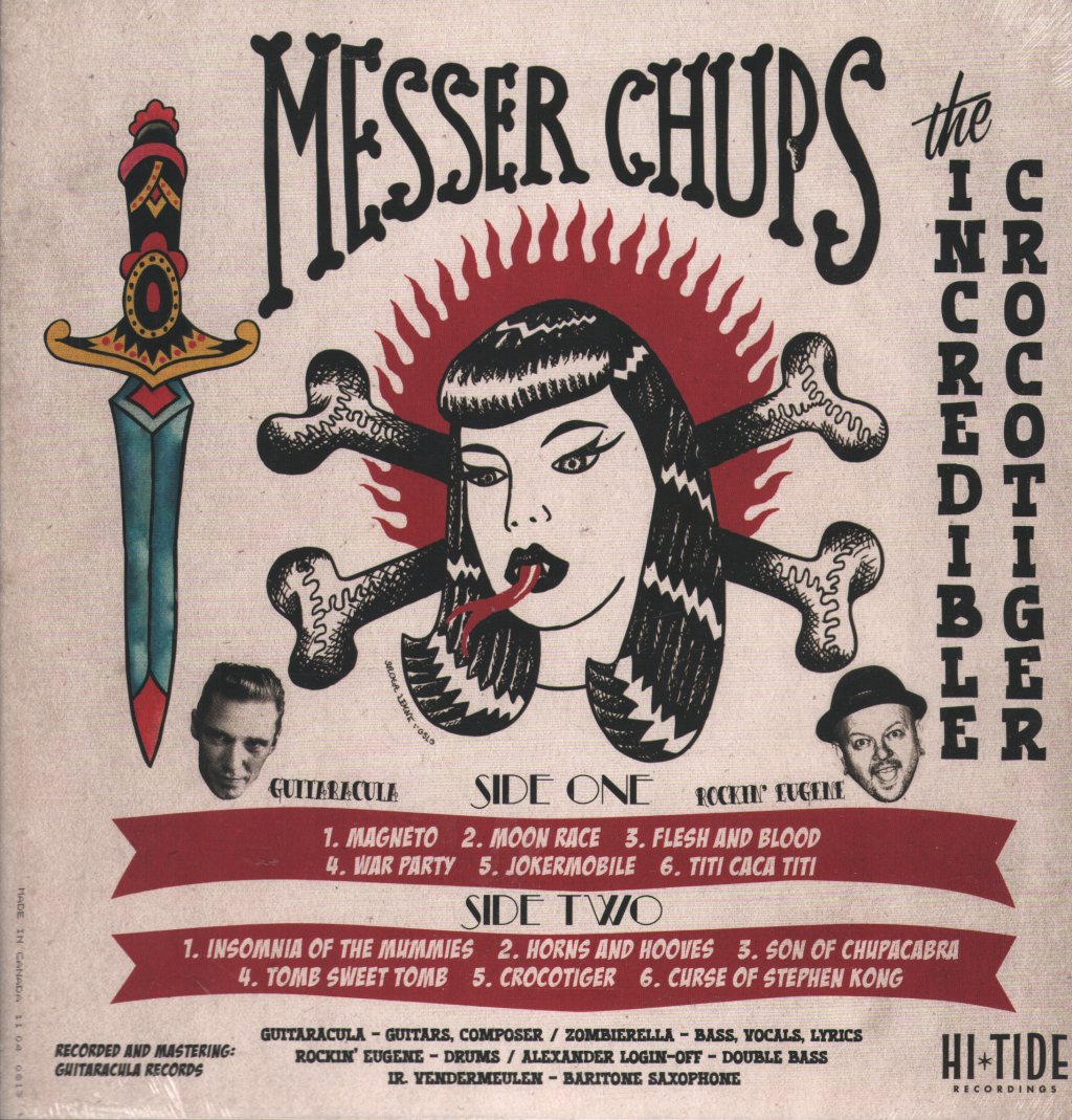 Messer Chups - The Incredible Crocotiger (10 Year Anniversary) - Lp
