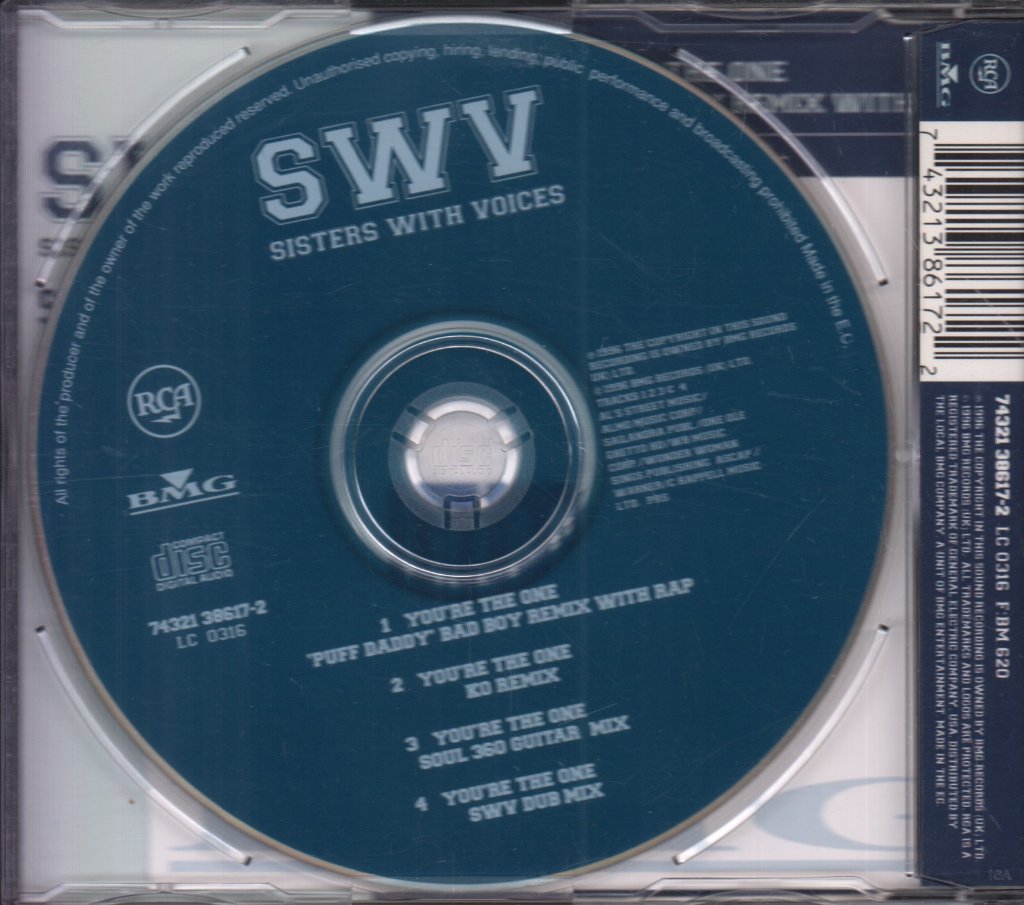 Swv - You're The One - Cd