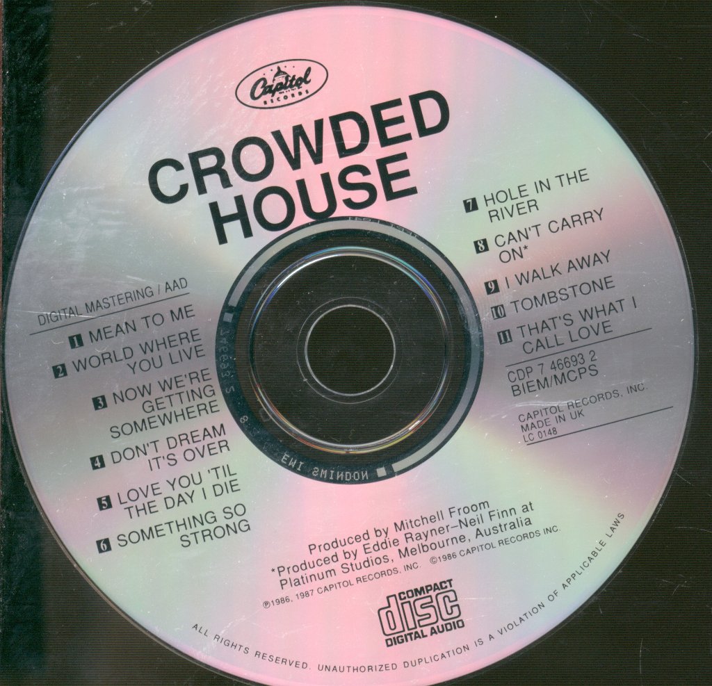Crowded House - Crowded House - Cd