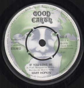 Mary Hopkin - If You Love Me - 7 Inch