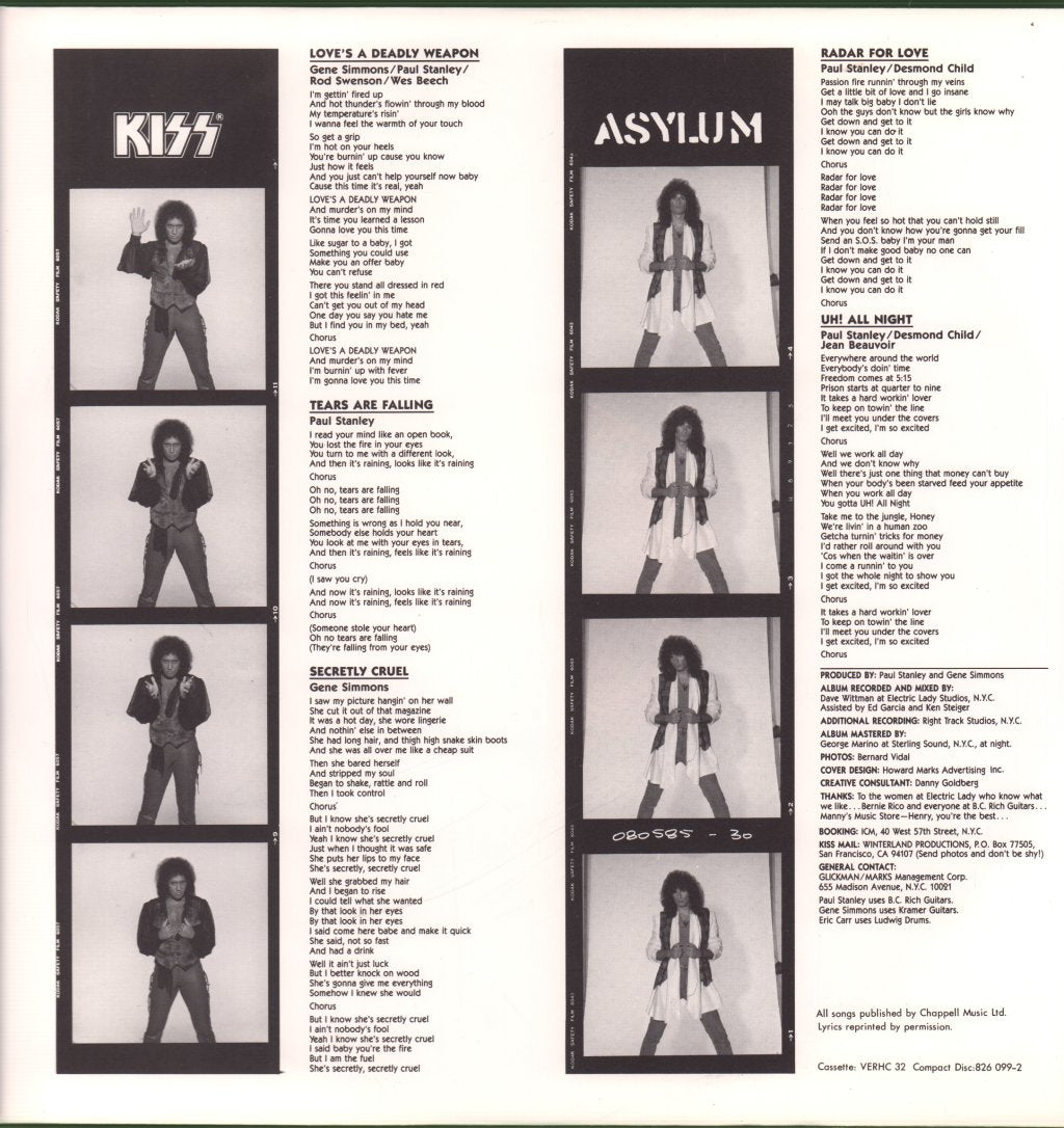 Kiss - Asylum - Lp
