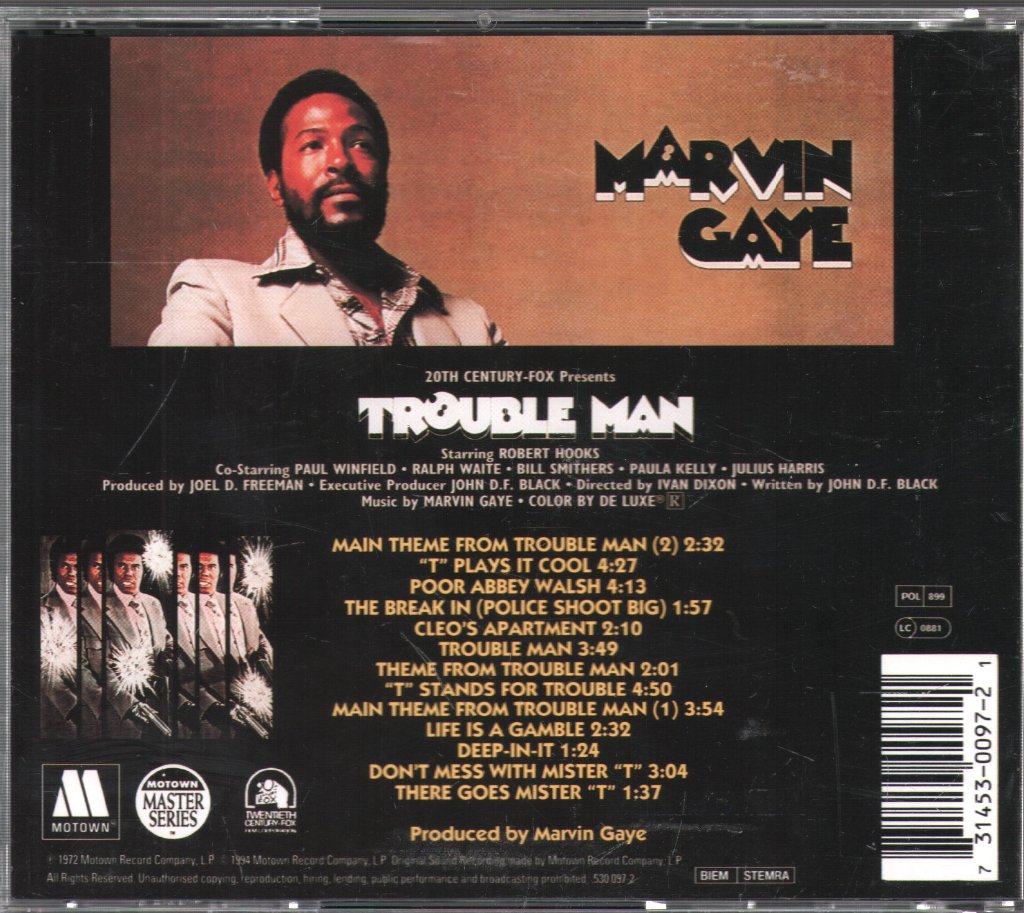 Marvin Gaye - Trouble Man - Cd