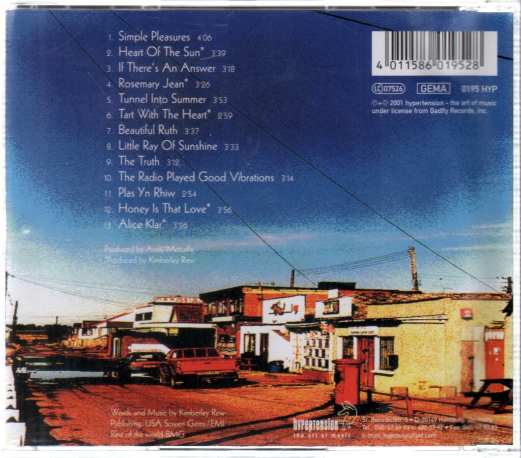 Kimberley Rew - Tunnel Into Summer - Cd