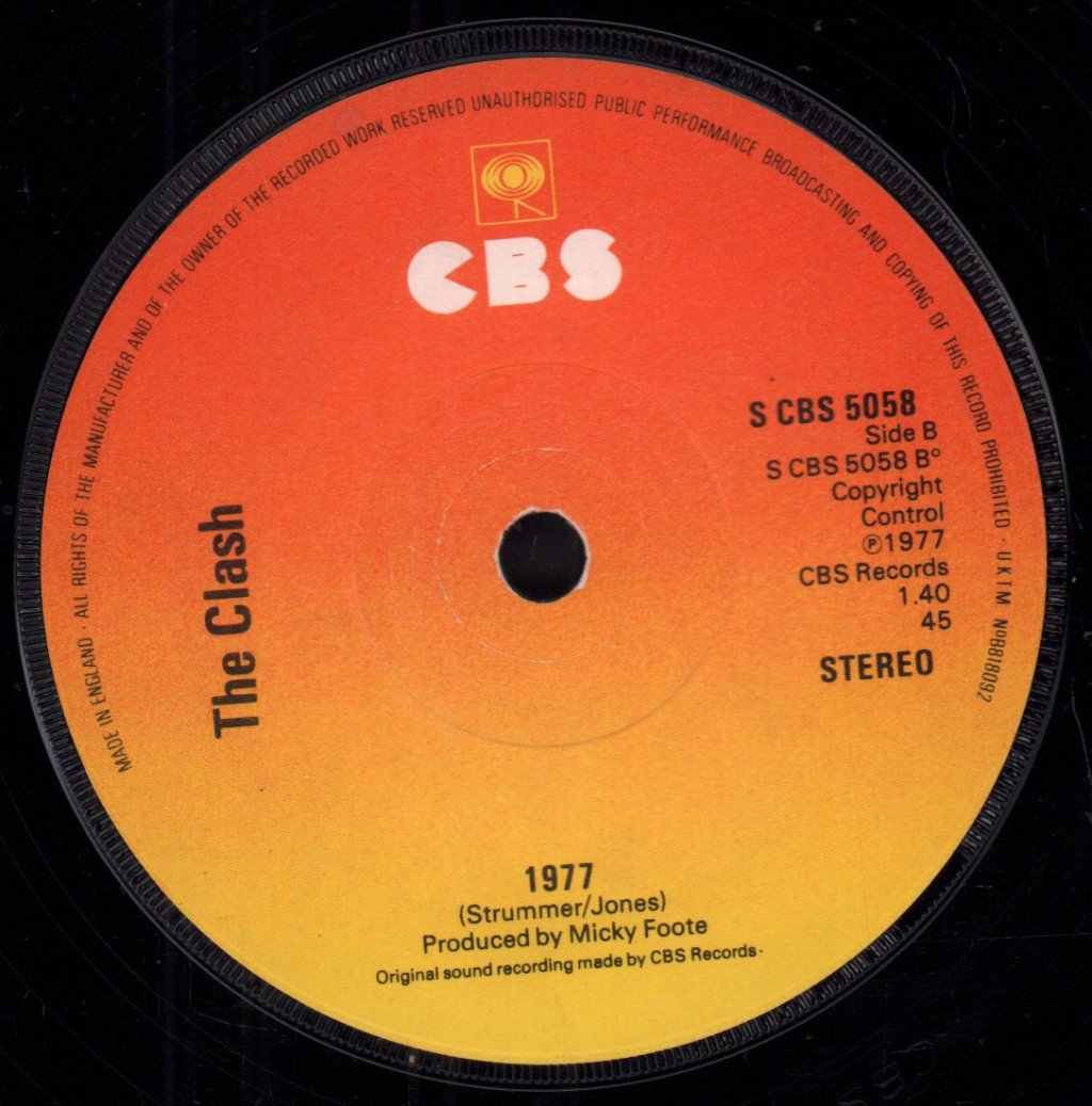Clash - White Riot - 7 Inch