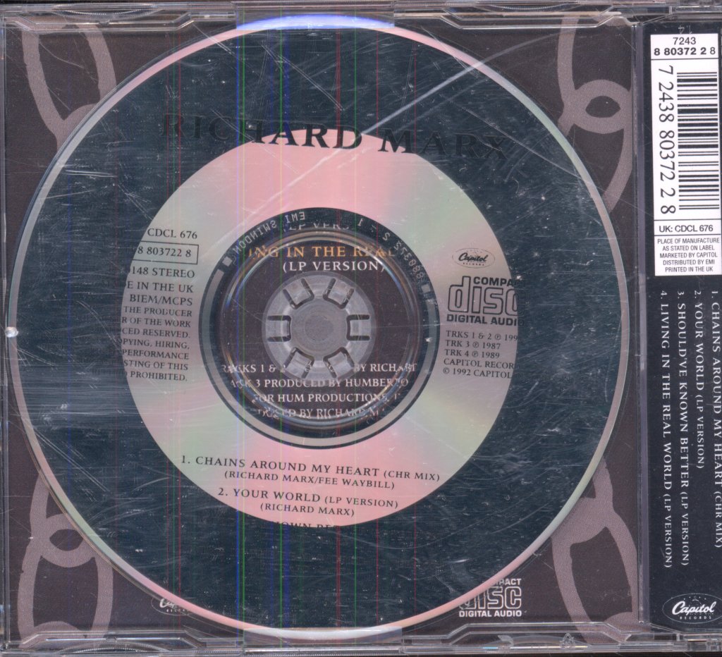 Richard Marx - Chains Around My Heart - Cd