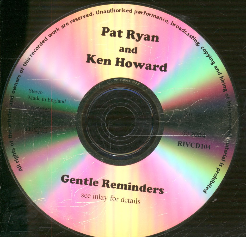 Pat Ryan And Ken Howard - Gentle Reminders - Cdr