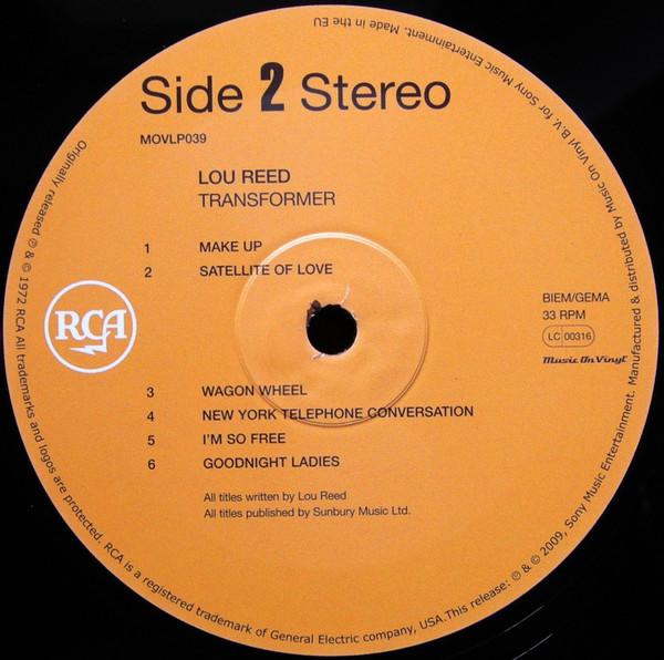 Lou Reed - Transformer - Lp