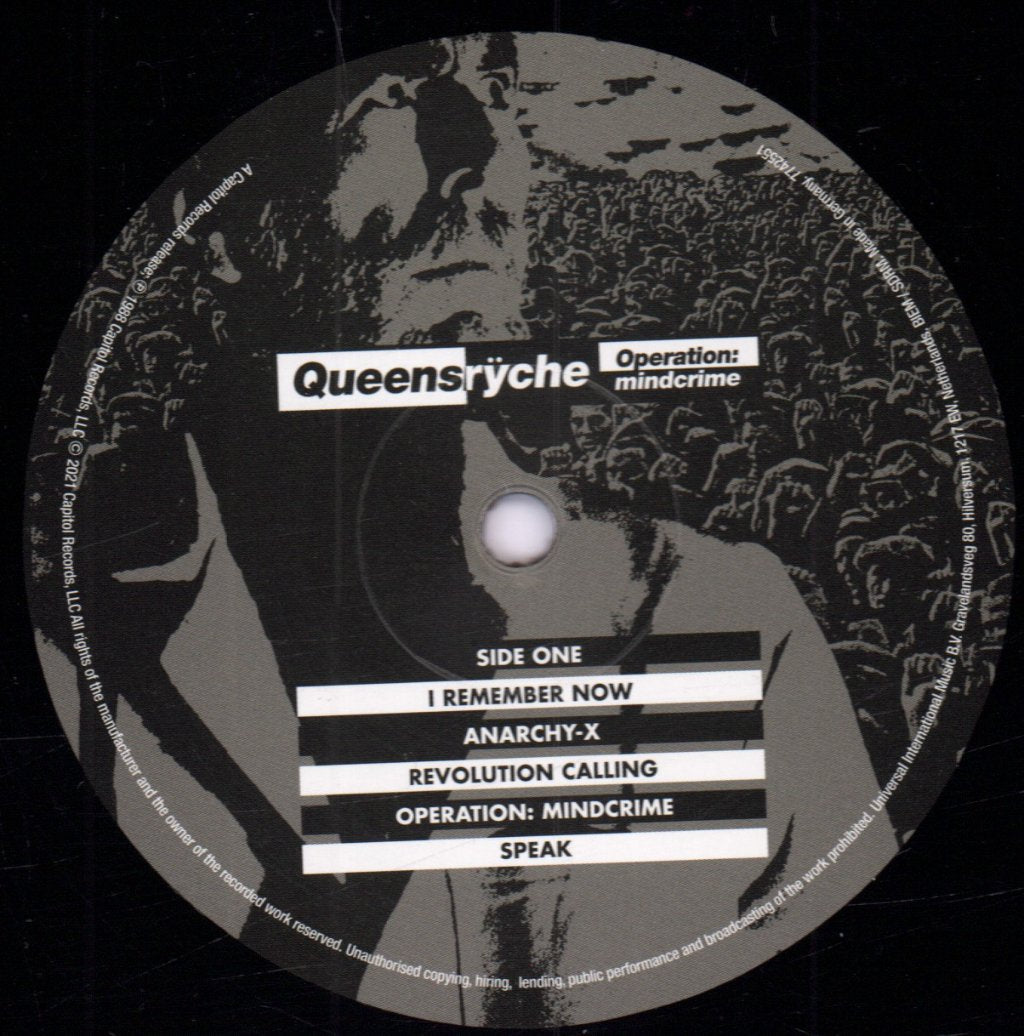 Queensrÿche - Operation: Mindcrime - Double Lp