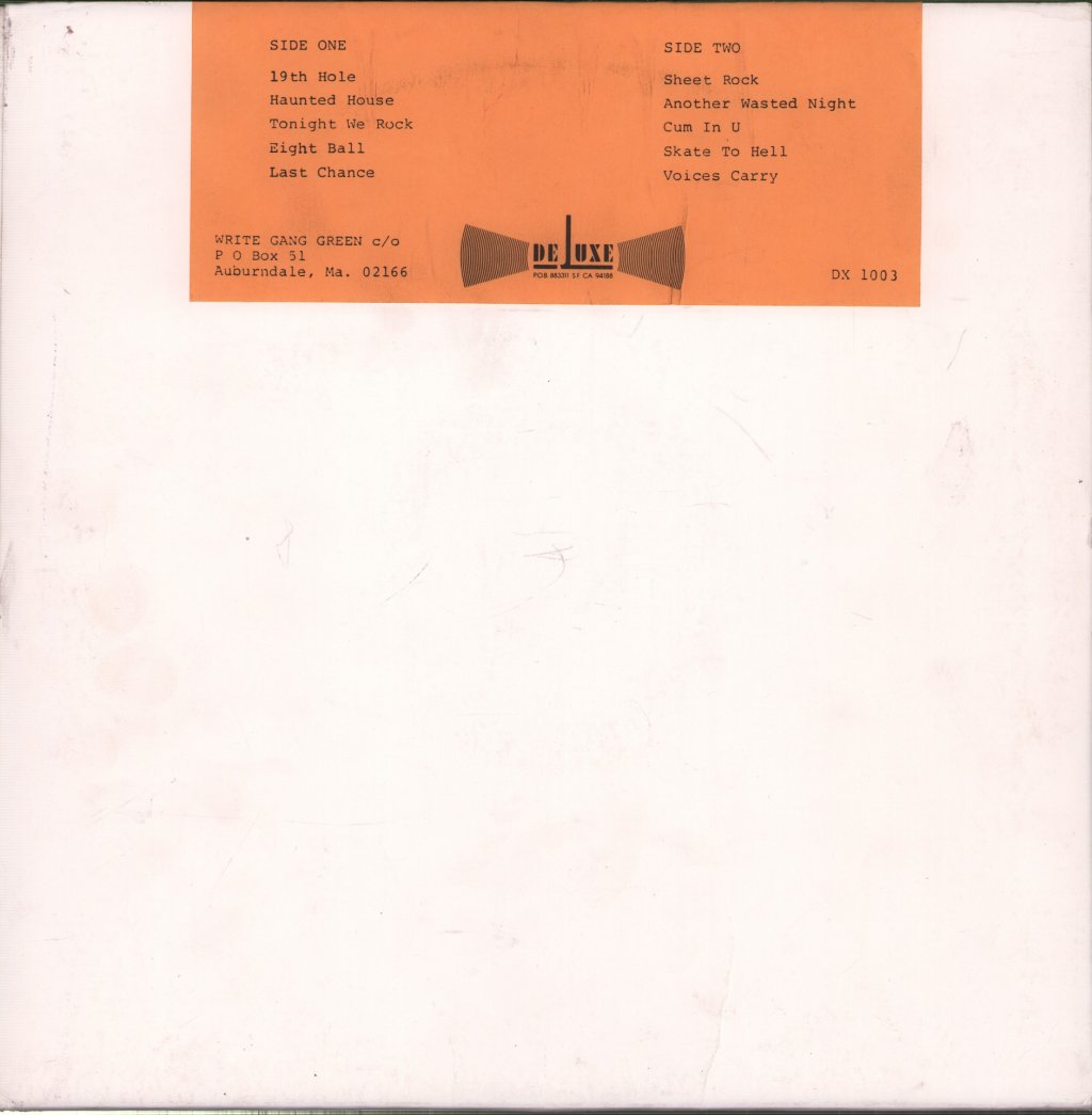 Gang Green - Drunk And Disorderly - 10 Inch