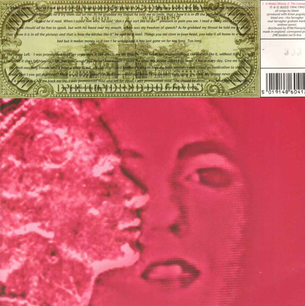 Bleed - It Makes Money - 7 Inch