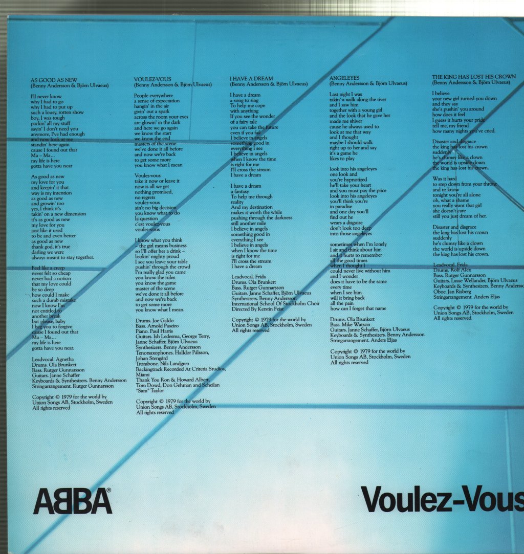 ABBA - Voulez Vous - Lp