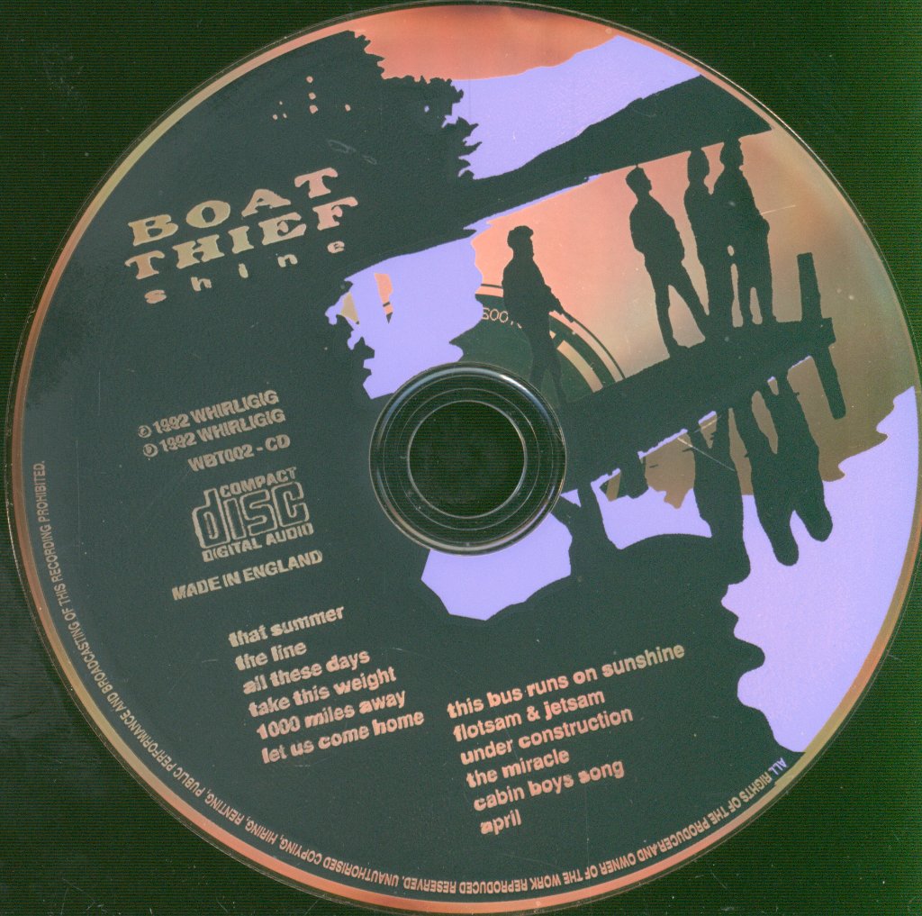 Boat Thief - Shine - Cd