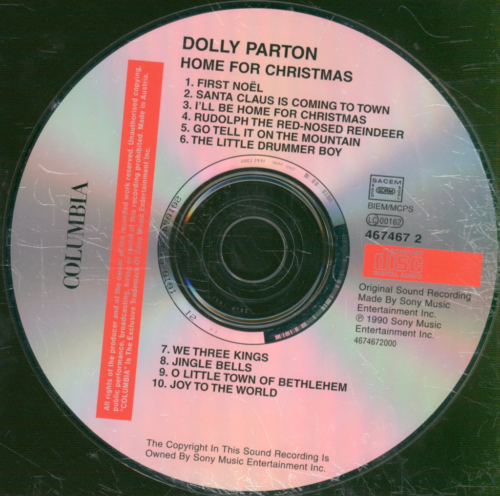 Dolly Parton - Home For Christmas - Cd