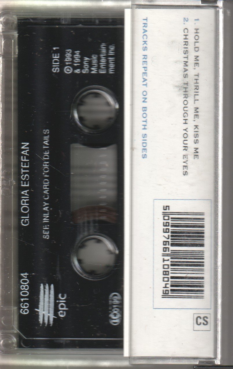 Gloria Estefan - Hold Me, Thrill Me, Kiss Me - Cassette