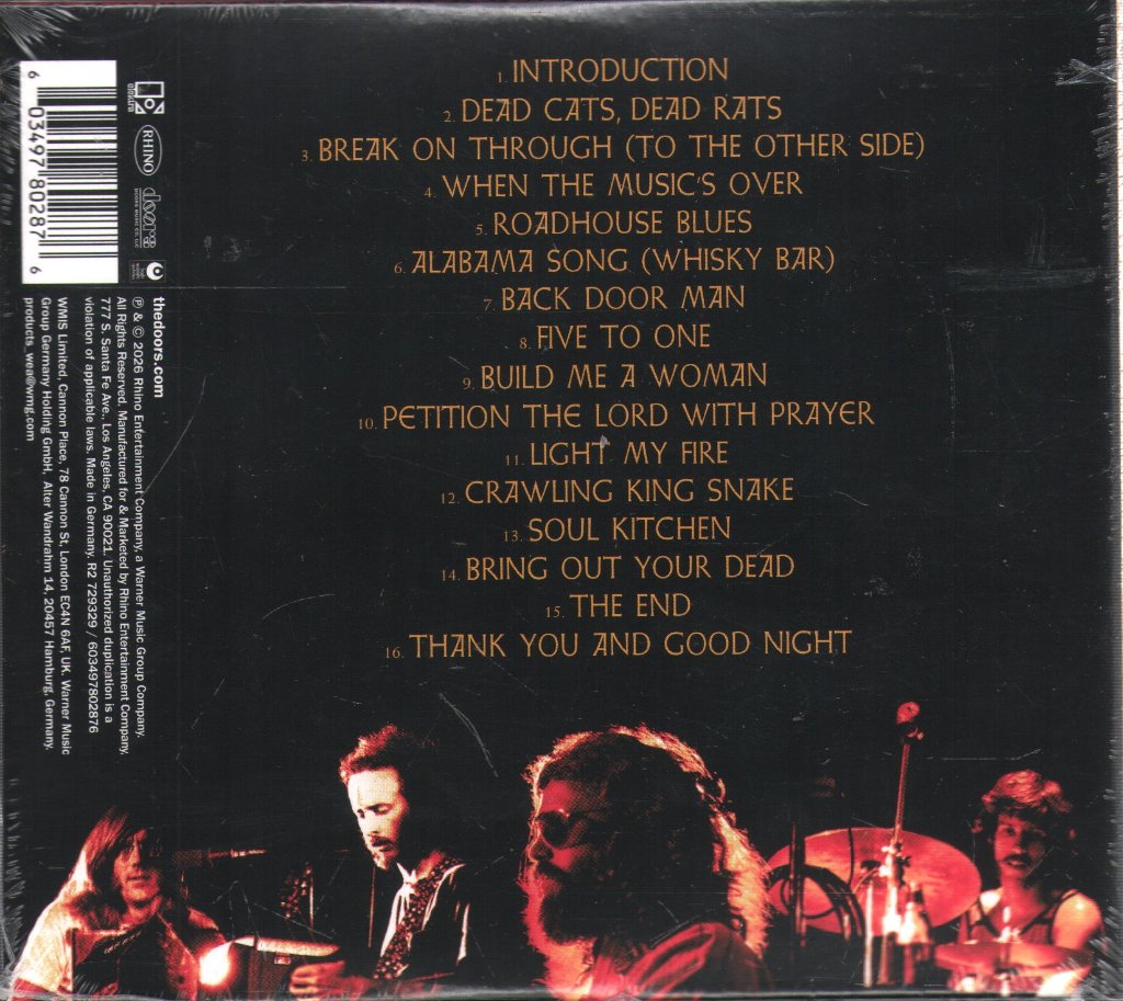 Doors - Unbound and Dangerous - Cd
