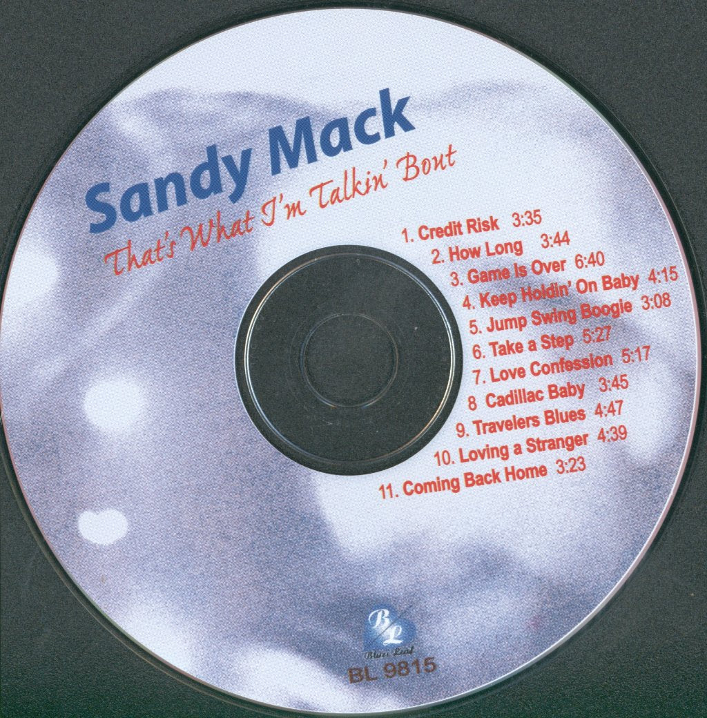 Sandy Mack - That's What I'm Talking About - Cd