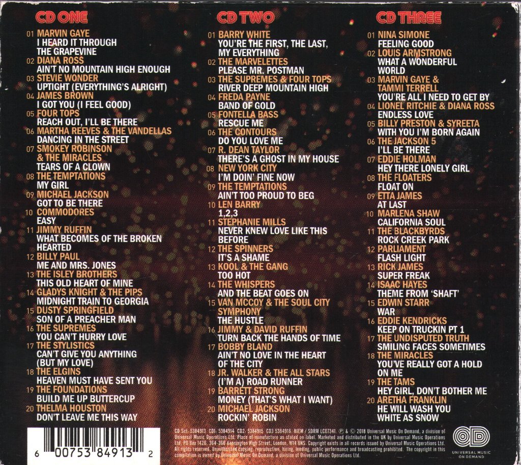 Various Artists - Soul Legends - Cd Set