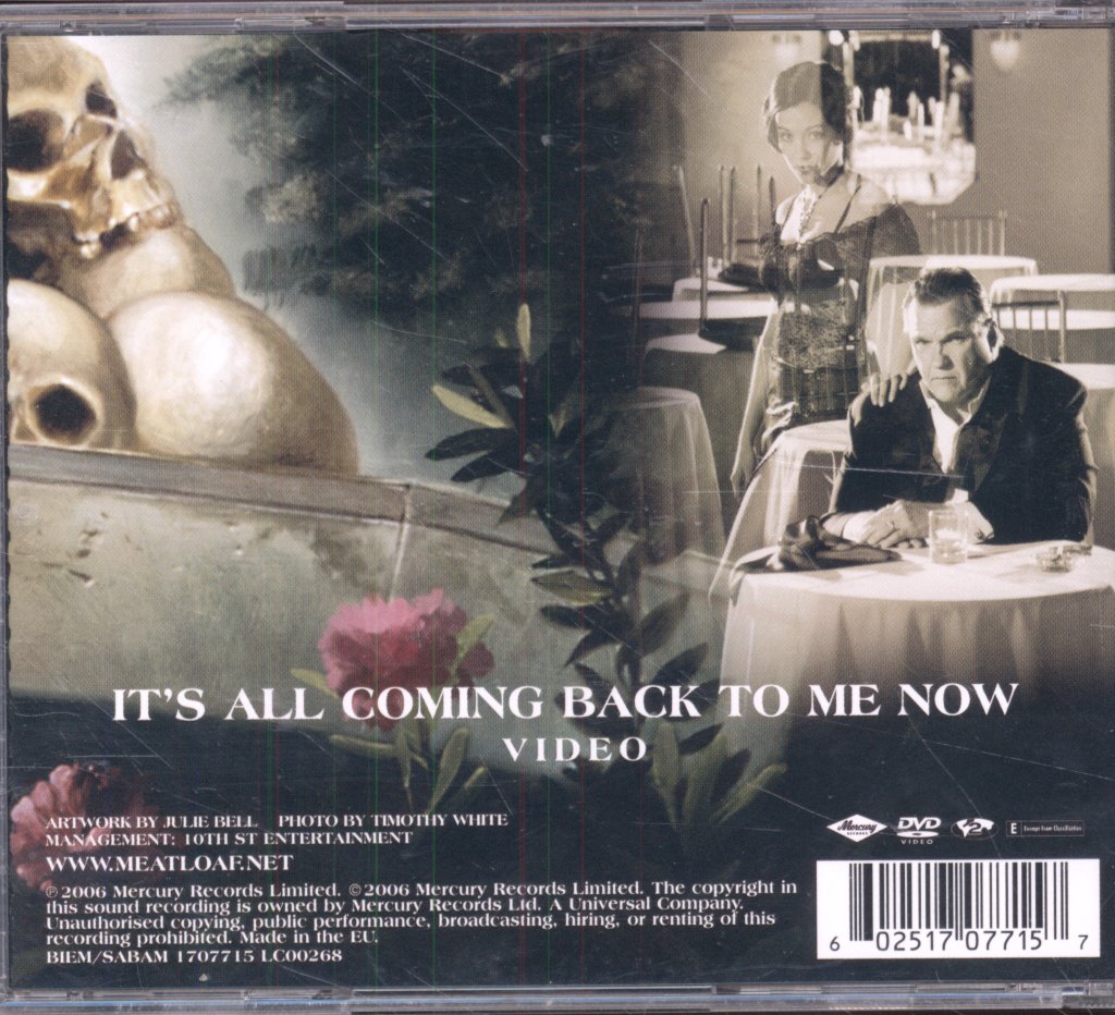 Meat Loaf - It's All Coming Back To Me Now - Dvd