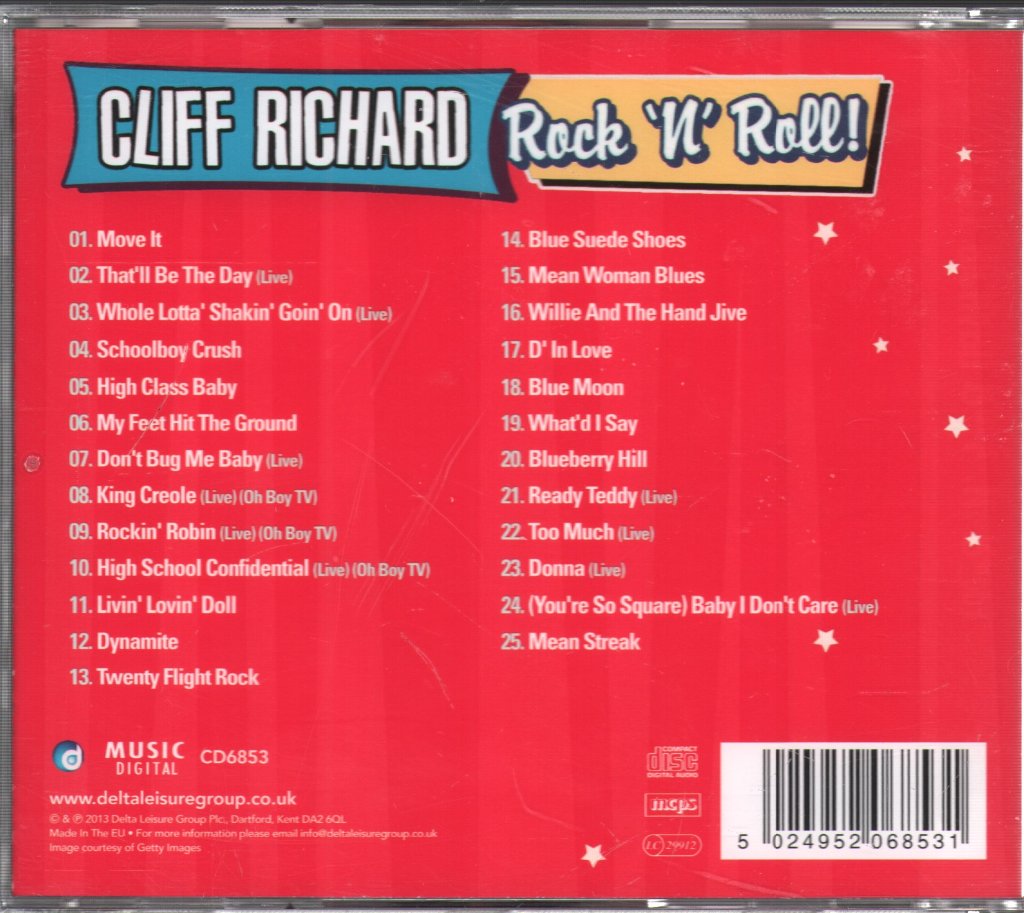 Cliff Richard - Rock 'N' Roll! - Cd