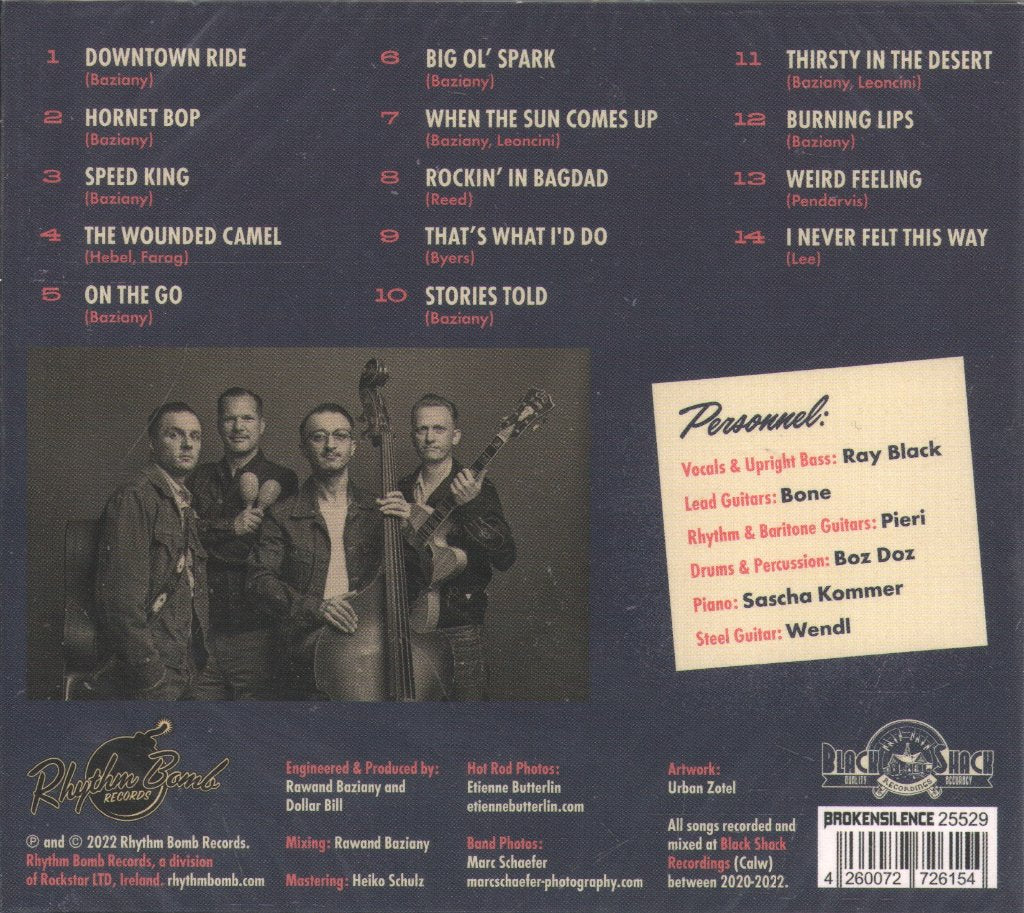 Ray Black & The Flying Carpets - Downtown Ride - Cd