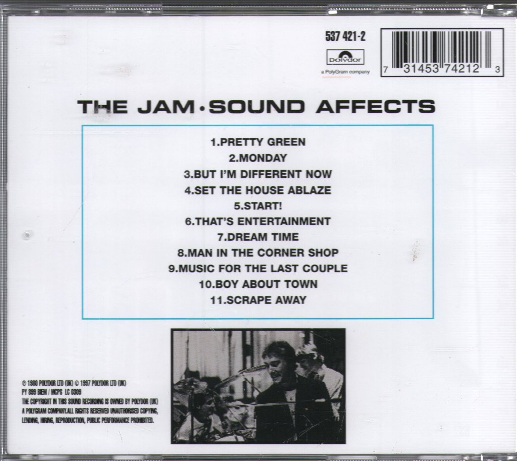 Jam - Sound Affects - Cd