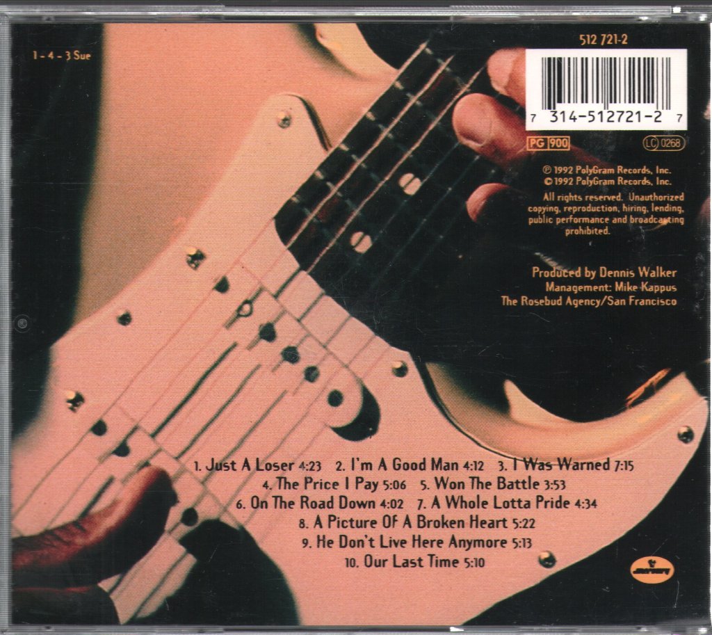 Robert Cray - I Was Warned - Cd