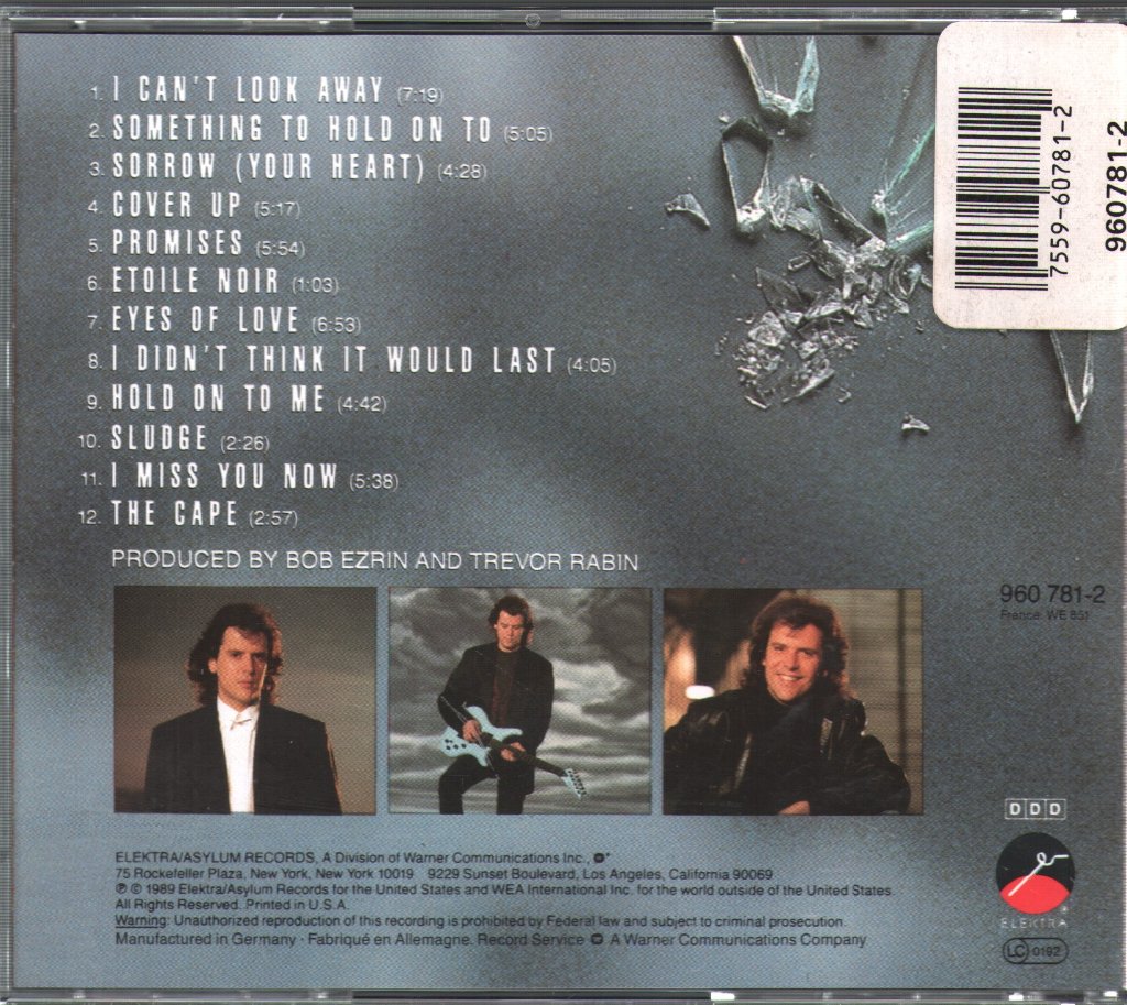 Trevor Rabin - Can't Look Away - Cd