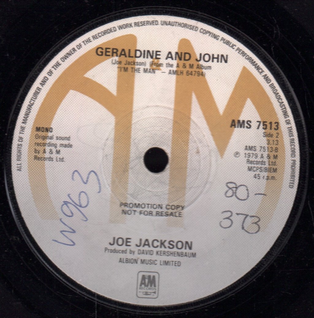 Joe Jackson - Kinda Kute - 7 Inch