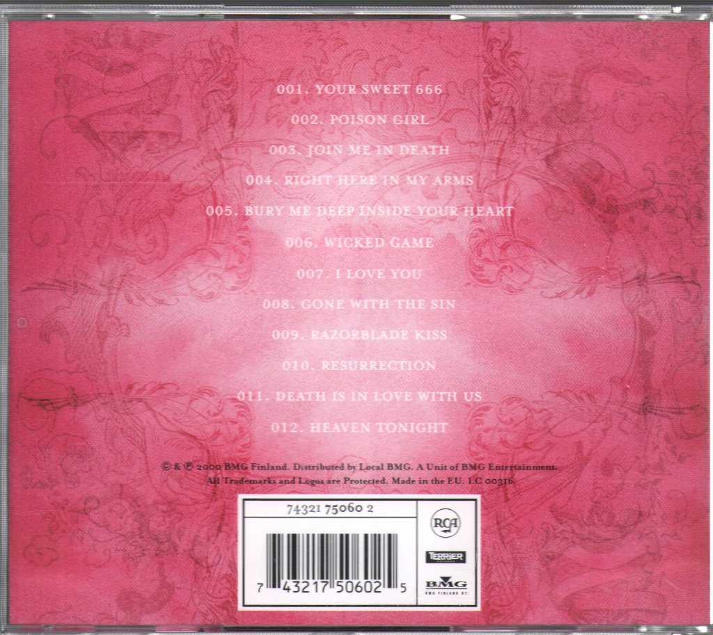 HIM - Razorblade Romance - Cd