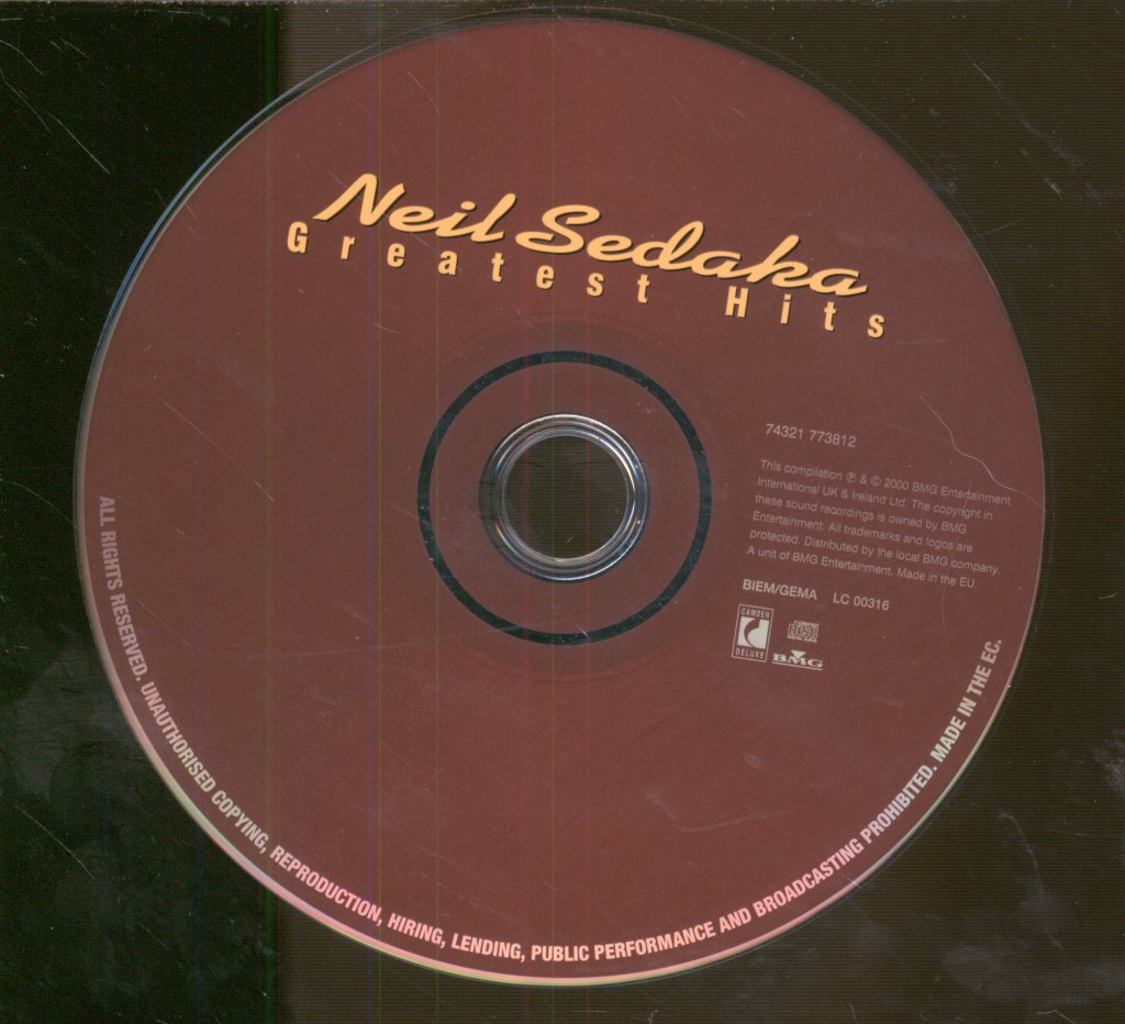 Neil Sedaka - Greatest Hits - Cd