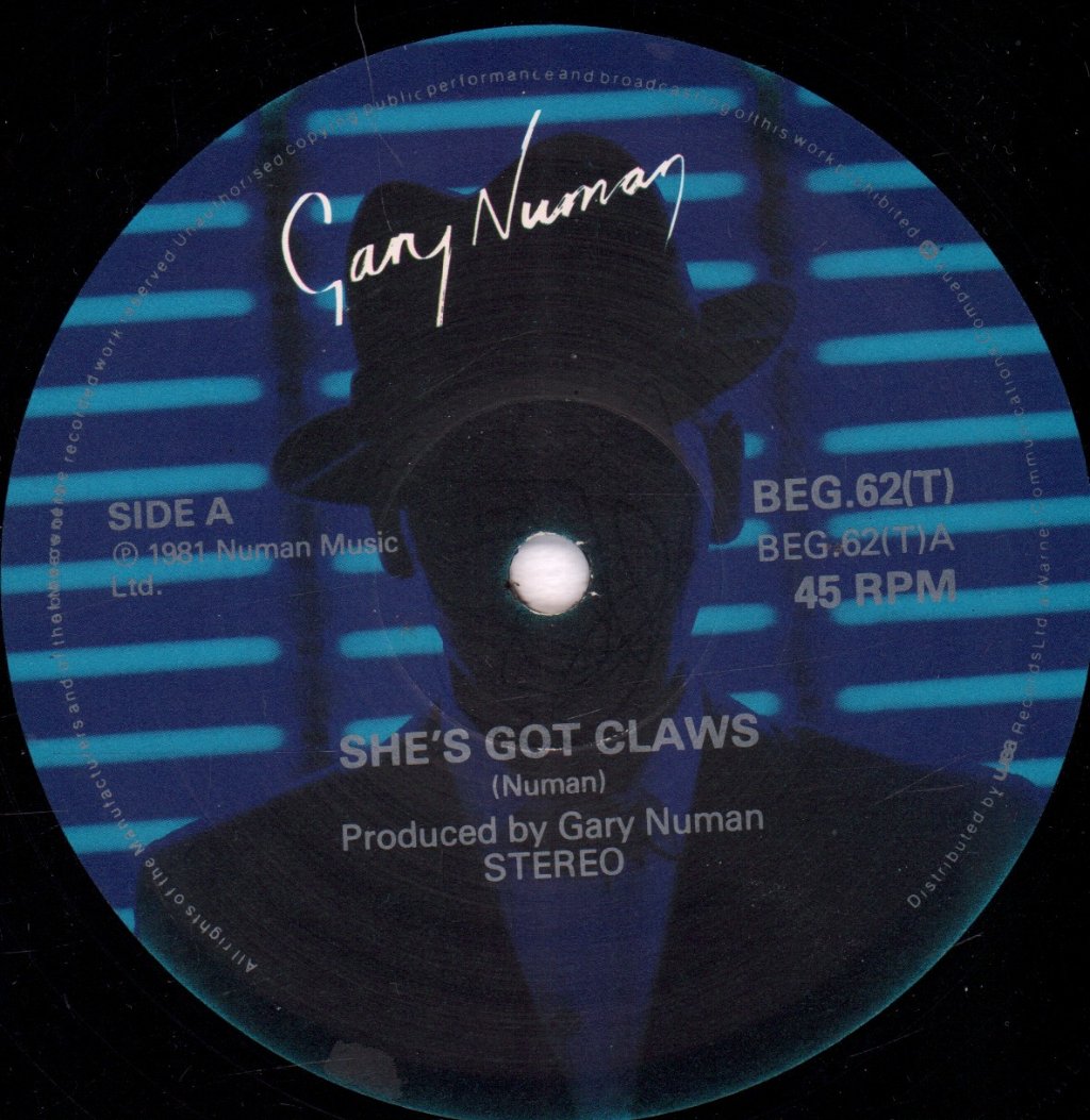 Gary Numan - She's Got Claws - 12 Inch