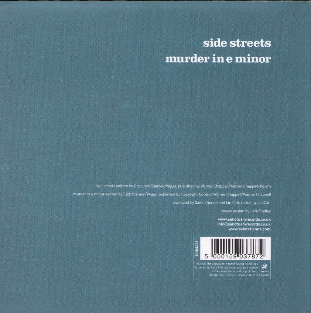 Saint Etienne - Side Streets - 7 Inch