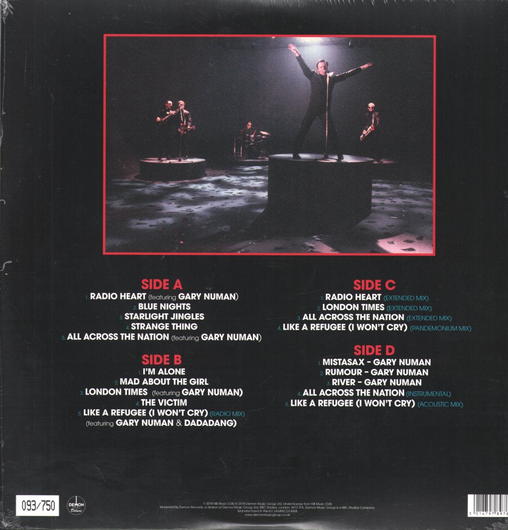 Radio Heart Featuring Gary Numan - Radio Heart - Double Lp