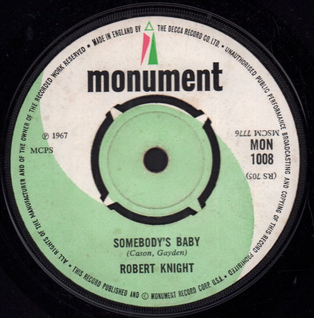 Robert Knight - Everlasting Love - 7 Inch