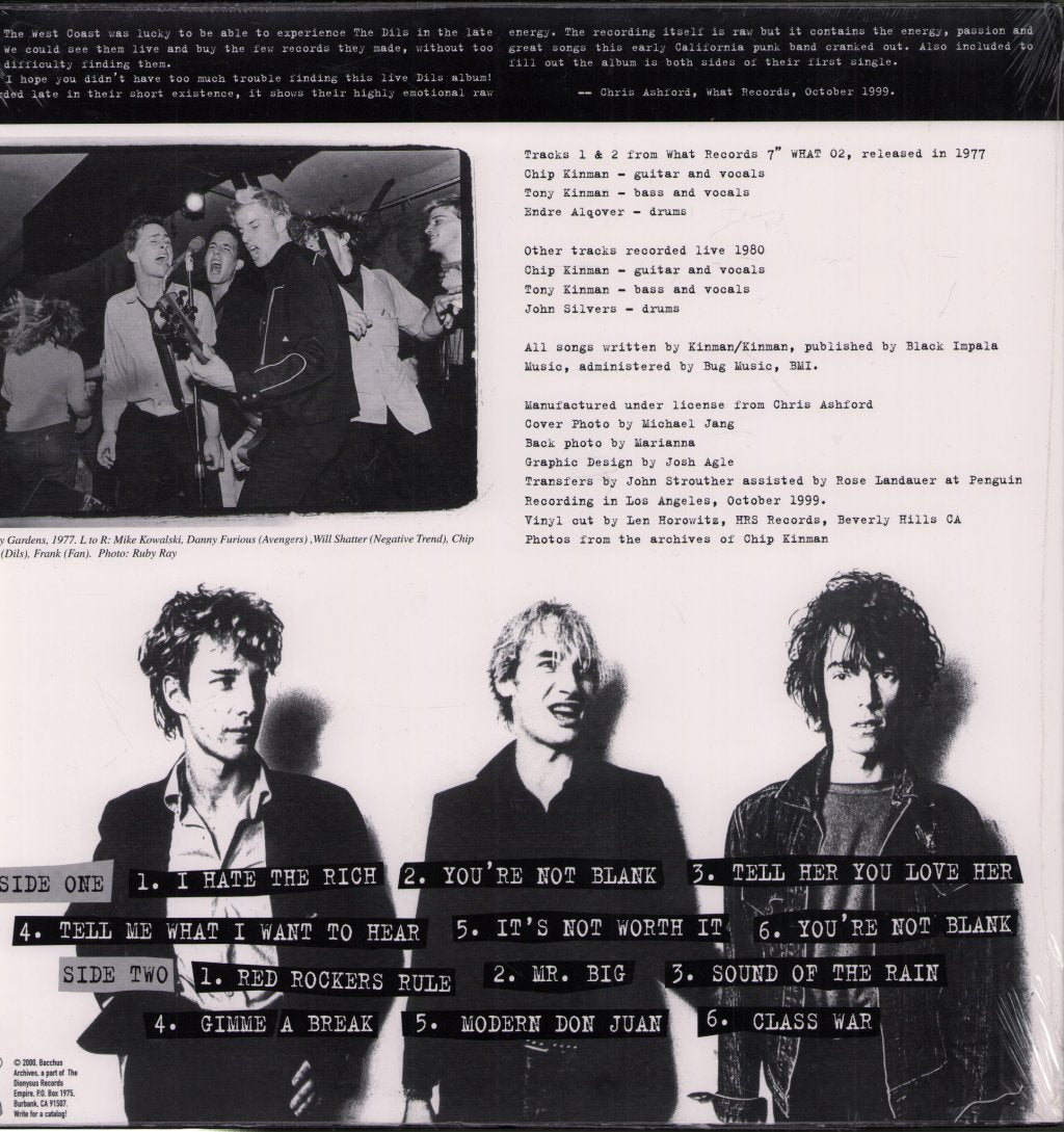 Dils - Class War - Lp