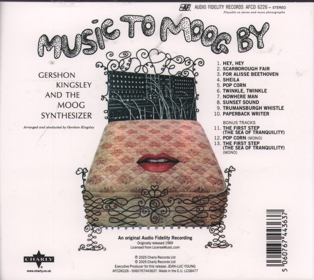 Gershon Kingsley - Music to Moog By - Cd