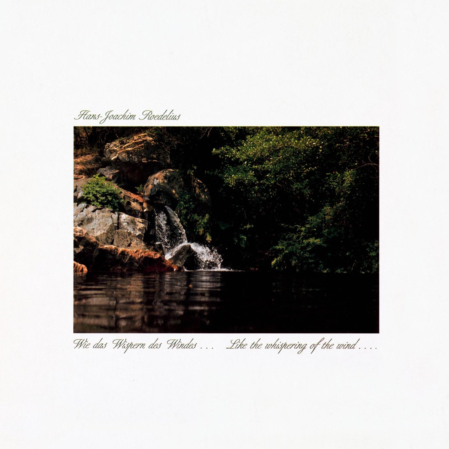 Hans Joachim Roedelius - Wie Das Wispern Des Windes ... = Like the Whispering of the Wind... - Cd