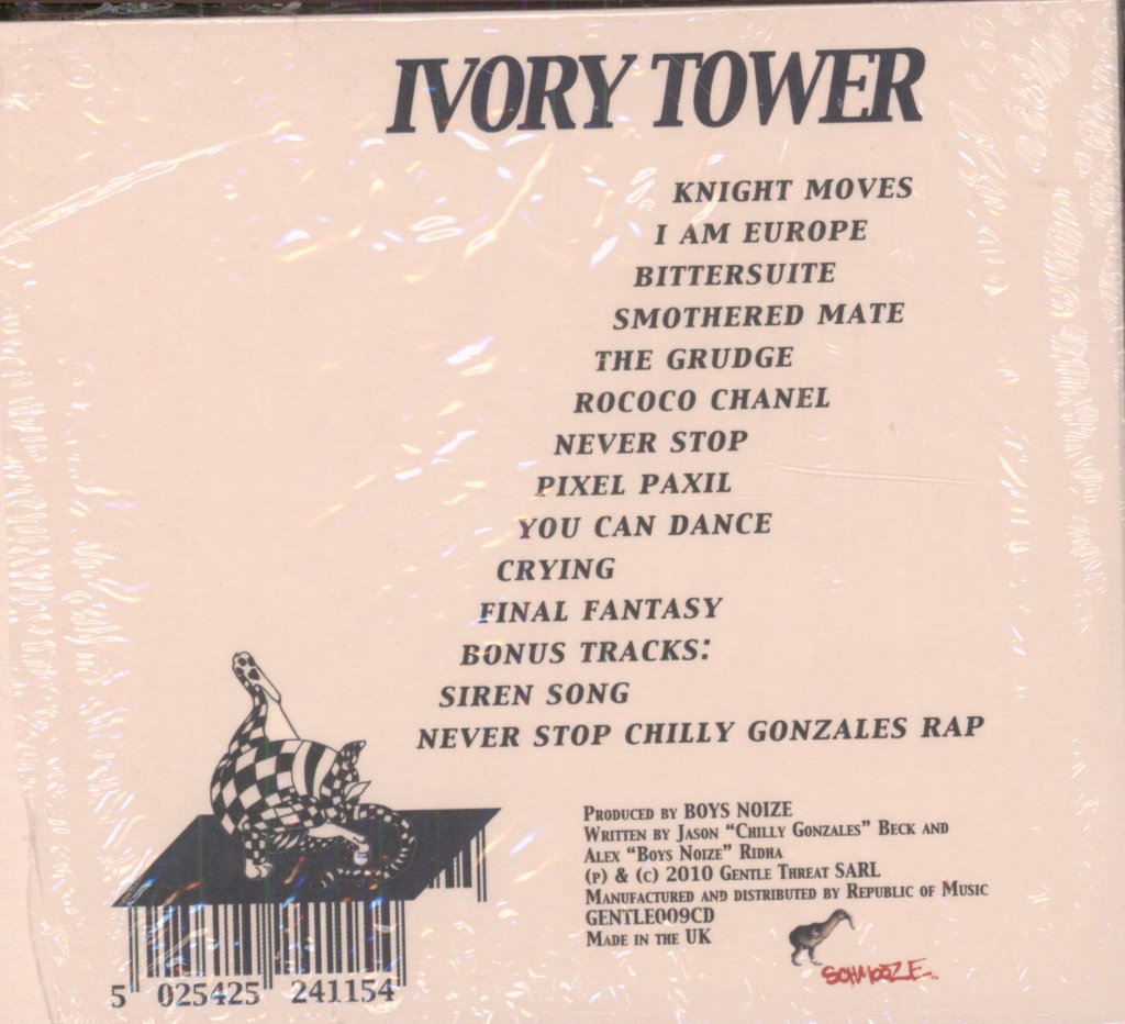 Chilly Gonzales - Ivory Tower - Cd