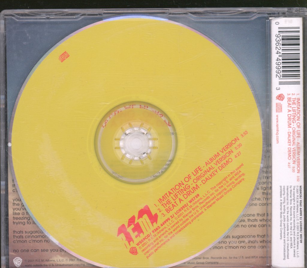 R.E.M. - Imitation Of Life - Cd