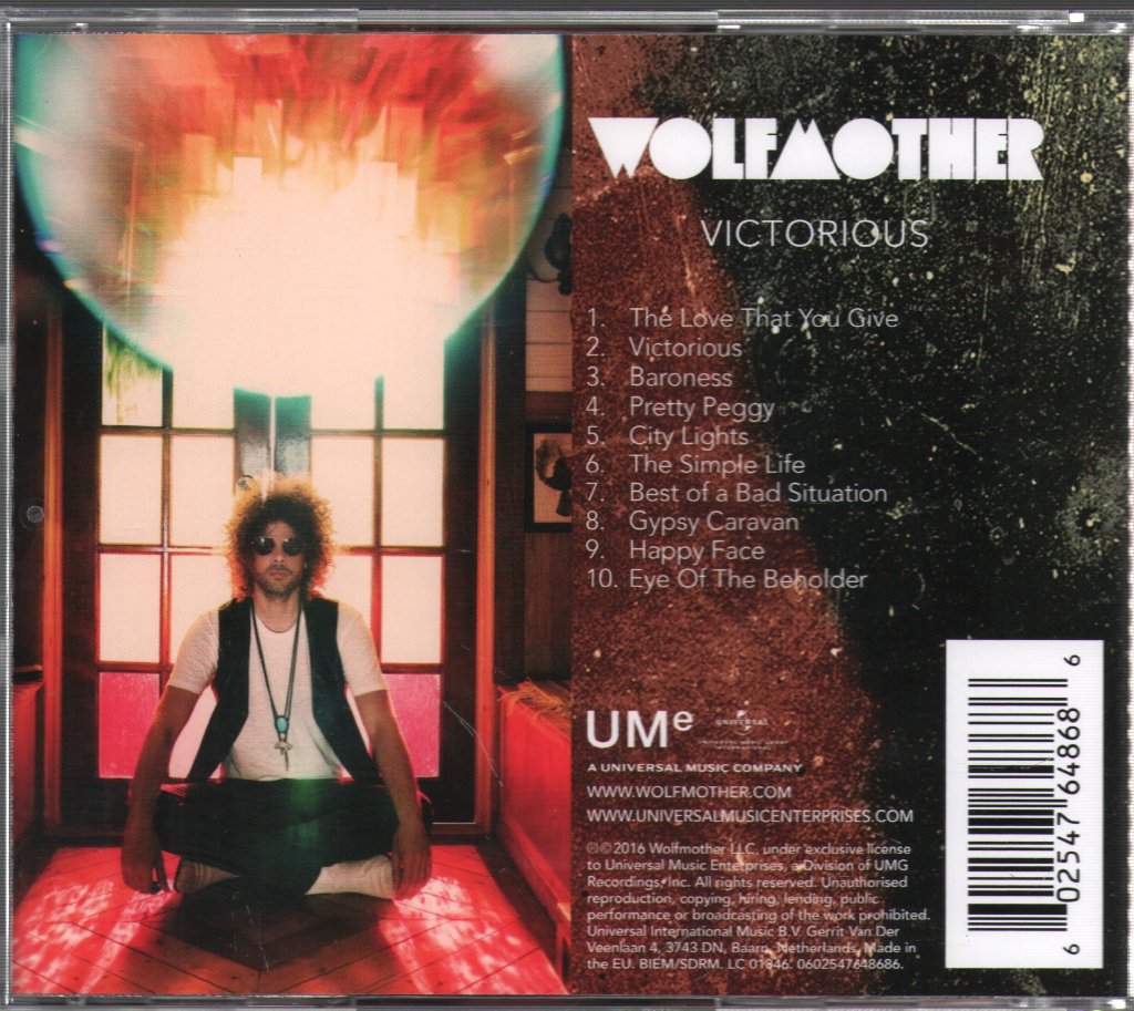 Wolfmother - Victorious - Cd