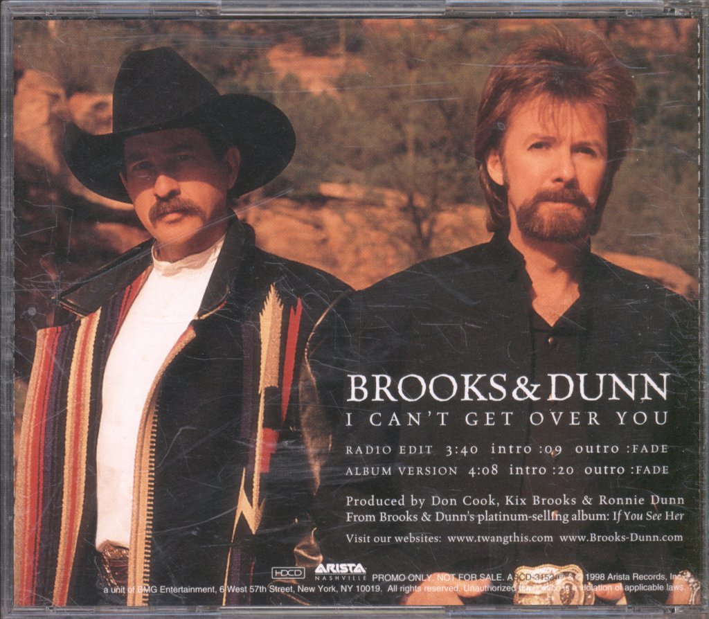 Brooks And Dunn - I Can't Get Over You - Cd