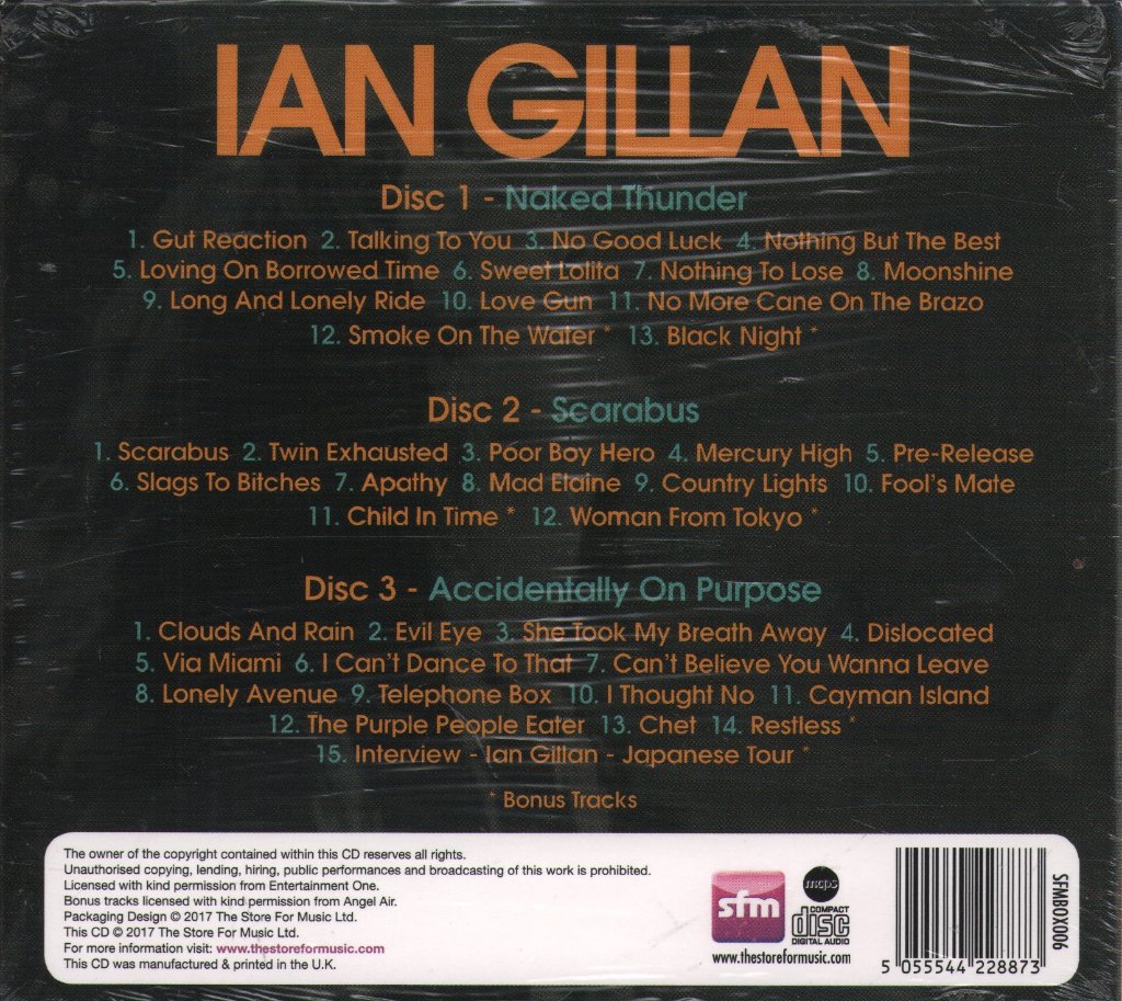 Ian Gillan - Voice Of Deep Purple: The Gillan Years - Cd Set