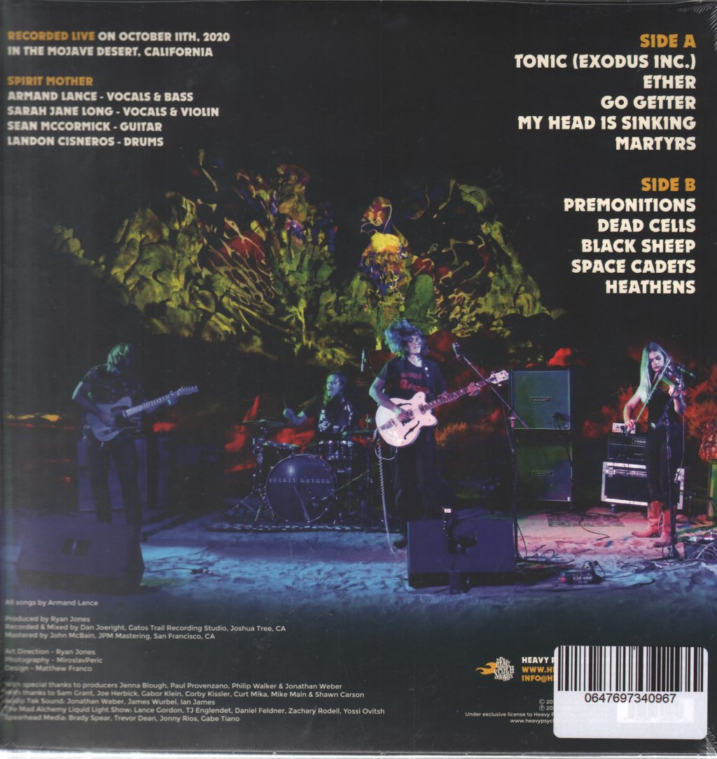 Spirit Mother - Live In The Mojave Desert (Volume 3) - Lp